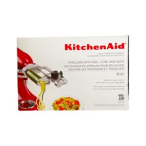 KitchenAid 5 Blade Spiralizer with Peel, Core and Slice, KSM1APC, Like New